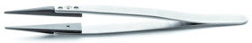 ESD plastic tweezers, uninsulated, antimagnetic, carbon fiber, 130 mm, 00CFR.SA.1