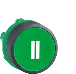 Przycisk, IP66, IP67, IP69K, kolor: Zielony, Schneider Electric, ZB5