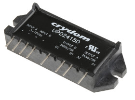 Przekaźnik półprzewodnikowy Montaż na płytce drukowanej 15 A rms Sensata Crydom 280 V rms SCR