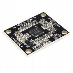 Mini wzmacniacz mocy stereo 2x15W PAM8610 klasa D zasilanie 6-12V
