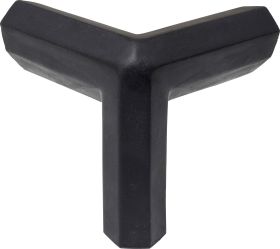 Moravia 422.18.641 Ochrona przed uderzeniami MORION, kształt trapezu, czarna osłona narożników