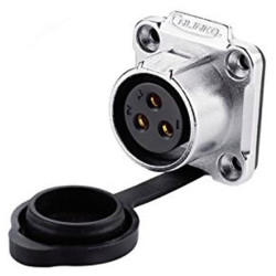 wodoodporne złącze okrągłe, gniazdo żeńskie, CNLINKO, 12 PIN, IP67/IP65, 250V ,17cm*8cm*6cm ,...