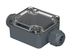 Bopla PK 101-211 G (38101220) - obudowa poliestrowa z zamontowanymi dławnicami kablowymi PG 11 (58 x 64 x 34 mm)