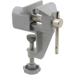 Donau 11-3 Small Aluminium Bench Vice Jaw Width 40mm Span 30mm