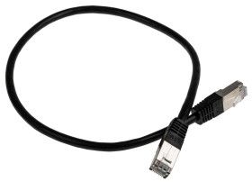 Kabel Ethernet Cat6 długość 0.5m Z zakończeniem RS PRO PVC l. żył: 7 średnica 5.2mm