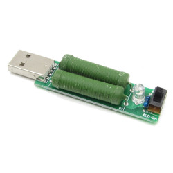 Sztuczne obciążenie do USB rezystancyjne 1A/2A tester USB