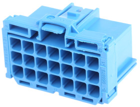 Złącze samochodowe 21-pinowe TE Connectivity 3-rzędowe Żeński AMP MCP 2.8 Obudowa złącza samochodowego