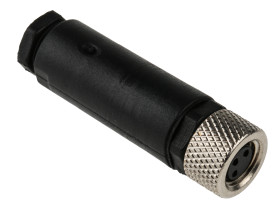 Złącze okrągłe 3-pinowe M8 Kabel Gniazdo RS PRO Żeńskie IP67 CNF08
