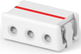 Connector, 3 pole, pitch 0.16 mm, straight, natural, 3-2106431-3