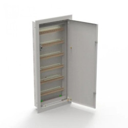 Rozdzielnica podtynkowa metalowa 108 modułowa 6x18 415x1035x130 RAL9003 IP30 MP108/6/18