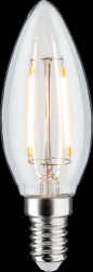 28683 LED filament bulb E14, 2.6 W, 250 lm, 2700 K