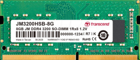 JM3200HSB-8G 8 GB SO DDR4 3200 CL22 Transcend JetRam