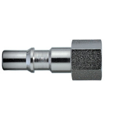 Szybkozłączka pneumatyczna Legris BSPP 1/8 in Female rodzaj Żeński Gwint żeński Stal niklowana 1/4in