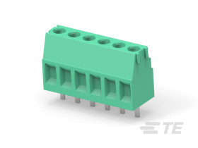 Klucz polaryzacyjny 6 -pinowe raster 3.81mm Montaż na płytce Męski TE Connectivity