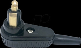BA12W Motorcycle - DIN angle plug, 4165, 8 A, splash-proof