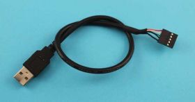 PRZEW.USB A-&gt;GN.ML 5-PIN 2,54mm l=30cm