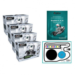 Zestaw pracowni programistycznej - Abilix Krypton 4 + mata + scenariusze lekcyjne - dla 8 uczniów