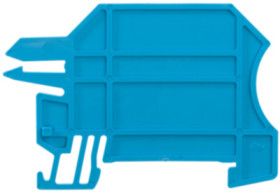 End/Intermediate plate for terminal block, 1050280000