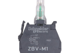 Harmony XB4 Zestaw świetlny Ø22 biały LED 230/240V (dawniej ZBVM3, ZBVM4, ZBVM5, ZBVM6, ZBVM8)