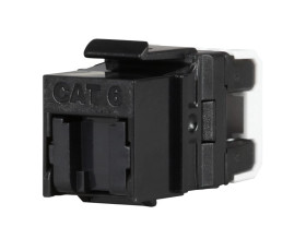 Keystone Solarix CAT6 UTP RJ45 czarny SXKJ-6-UTP-BK-NA do kleszczy SXKJ-NA-BU