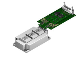 Płytka ewaluacyjna Microchip Sterownik bramki MOSFET Płyta adaptera STANDARDOWE PÓŁMOSTKI 1700V 62MM SIC URZĄDZENIA