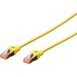 Digitus DK-1644-030/Y RJ45 Network cable yellow halogen-free CAT 6 3m