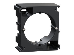 SEDNA DESIGN & ELEMENTS Podstawa natynkowa rozszerzająca czarny antracyt SDD114902 SCHNEIDER ELECTRIC