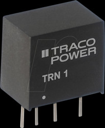 TRN 1-1223 DC/DC converter TRN, 1 W, ±15 V, ±35 mA, SIP