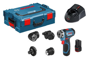 Wiertarki bezprzewodowe (GSR 12V-15 FC), 2Ah, 12V, Li-ion, Bosch