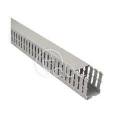 Korytko kablowe grubogrzebieniowe T1-F, 60x80x2000 mm, szare, B00151