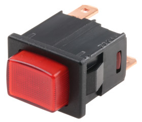 Nasadka przełącznika Zatrzaskowy SPST, montaż panelowy Marquardt