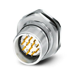 Złącze zasilające 8A Wtyczka 48 V 16 positions Phoenix Contact Metal Montaż tylny IP67