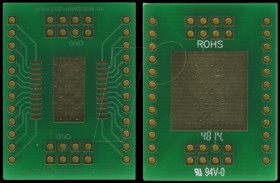 RE968-01 Adapter HSOP24 P=1.00 mm RM 2.54 mm