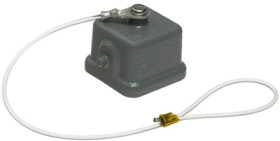 Cover cap, size 3A, metal, longitudinal bow locking, IP44/IP65/IP67, 09200035428
