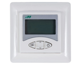 Regulator temperatury 230V 16A -5-60C IP20 biały RT-825