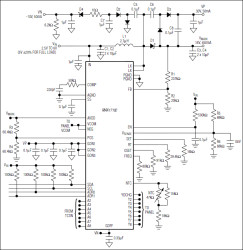 Internal-Switch Boost Regulator with Scan Driver, Op Amp, LDO, and VCOM Calibrator