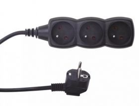 PRZEDŁ.3GN.+UZ.1.5M CZARNY