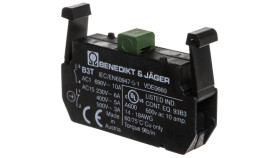 Styk Pomocniczy 1Z Montaż Czołowy Do Elementu Łączącego B3m Be-B3t10-00000000