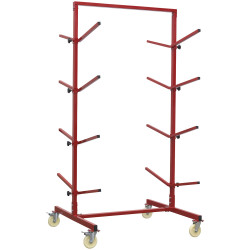 Sealey RE55 Bumper Rack Double-Sided 4-Level
