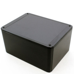 Hammond RL6685BK Project Enclosure GPABS 200x150x100mm General Purpose Black