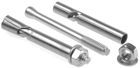 Mocowanie do kamienia dł 75mm Stal nierdzewna Ø 10mm RS PRO Kotwa