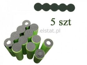 Podkładka izolująca pełna na 1 akumulatory 18650