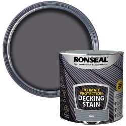 Ronseal 39122 Ultimate Protection Decking Stain Slate 2.5 litre