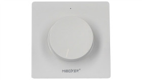 Panel Milight 1Strefa Mono Biały Bat Ściemniacz Okrągły Naścienny K1