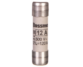 Wkładka bezpiecznikowa cylindryczna 10x38mm 12A gG 500V C10G12