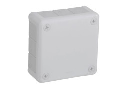 Puszka n/t hermetyczna 98x98x42mm IP55 biała 041-01 68552