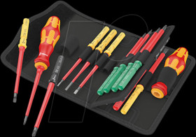 05006611001 Screwdriver set, interchangeable bits, Kraftform Kompakt VDE, 17