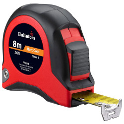 Hultafors 350323 PR8ME Short Steel Tape 8m/26ft (Width 25mm)