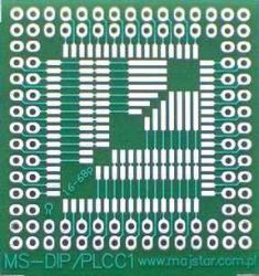 MS-DIP-PLCC1 40,5mm x 43mm PŁYTKA UNIW.
