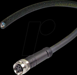 200100-23 Sensor cable, 2 m, 5-pin, open/M8 socket, for 24 V